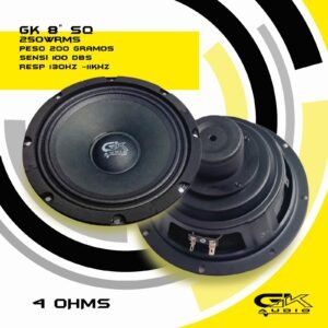 GK 8" SQ 4 OHM