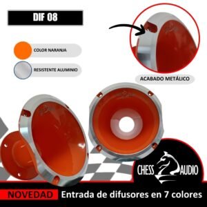 Difusor 2″ DIF08 ORANGE CHESS AUDIO